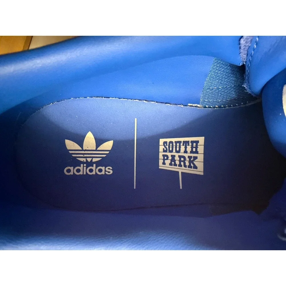 Adidas Stan Smith x South Park Sneakers Sz 10.5 Stan Marsh Blue White Red GY6491